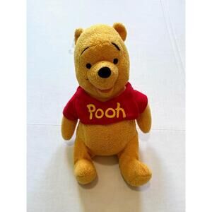Winnie the Pooh Applause Disney Plush, Red Pooh Shirt Stuffed Animal